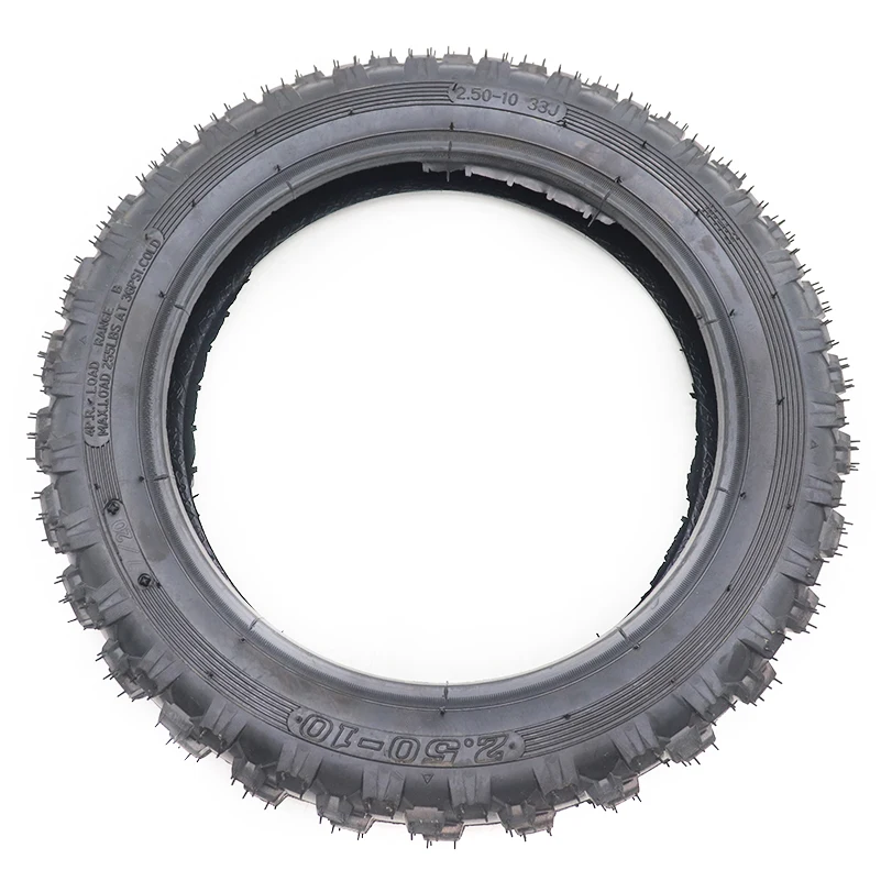 Mini Dirt Bike 2.50-10 Tire for Mini Apollo Cross-country Motorcycle Honda CRF50 XR50 Yamaha PW50 Front Rear Wheel Tyre