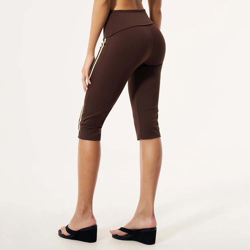 High Waist Yoga Shorts Women's Sports Fitness Shorts Quick Dry Running Cycling Shorts Female Tummy Control Workout Gym Shorts