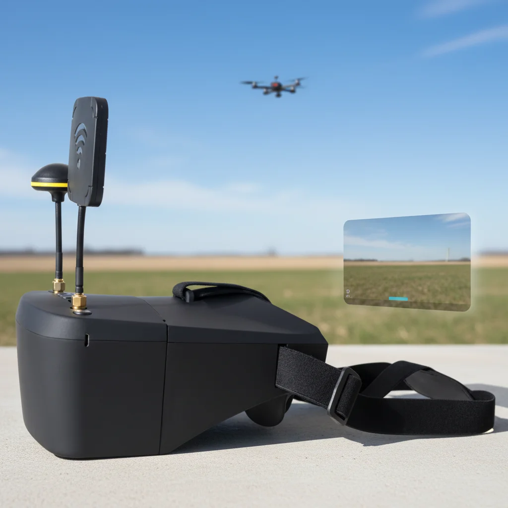 EV800 5 Inche 800x480 5.8G 40CH Raceband Auto-Searching FPV Goggles + 008D 5.8G 40CH 4.3 Inch 800*480 Video Headset For RC Drone