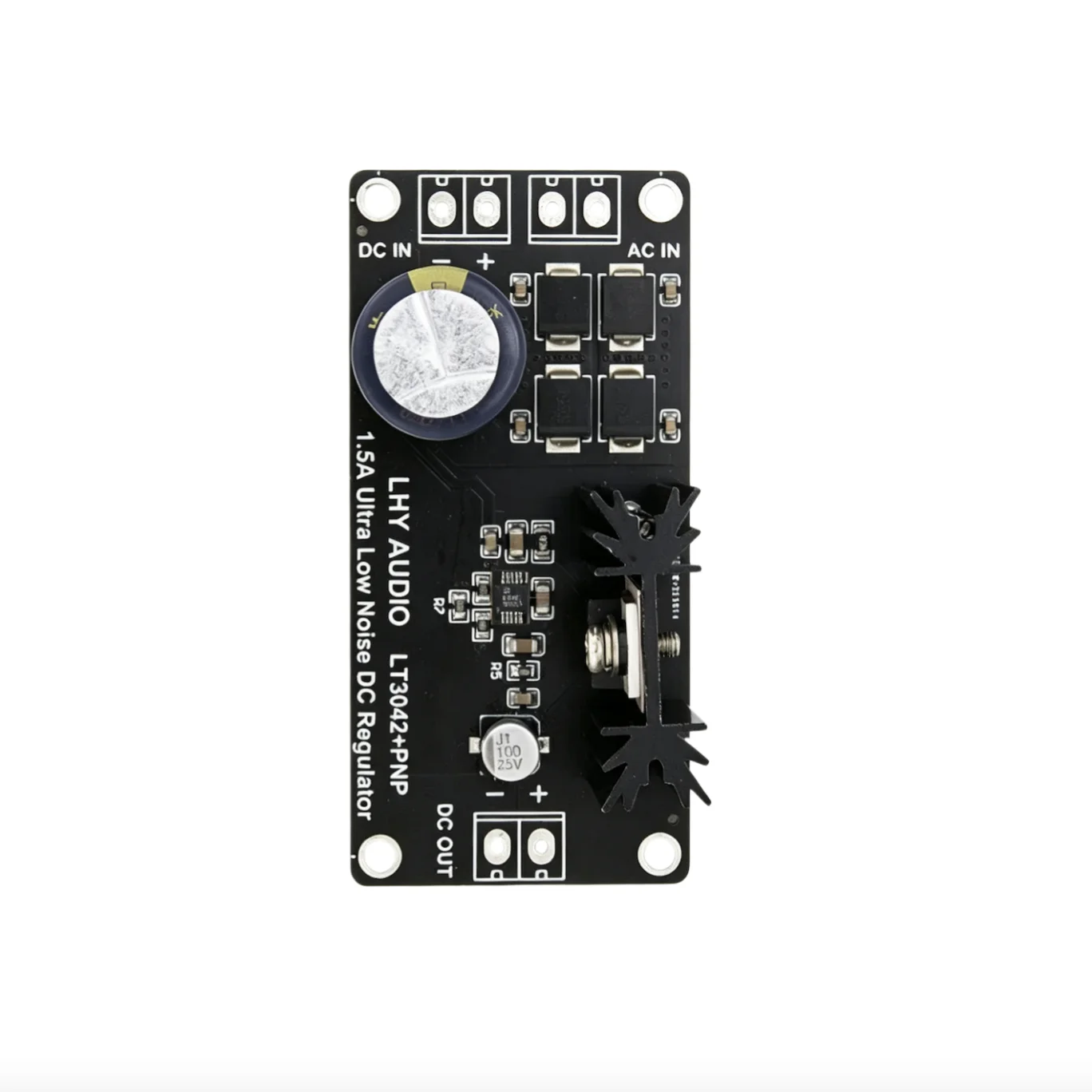 LT3042+PNP Ultra Low Noise Linear Regulator Board 1.5A DC AC Input 0‑15V Independent Output For DAC Audio RF Instruments