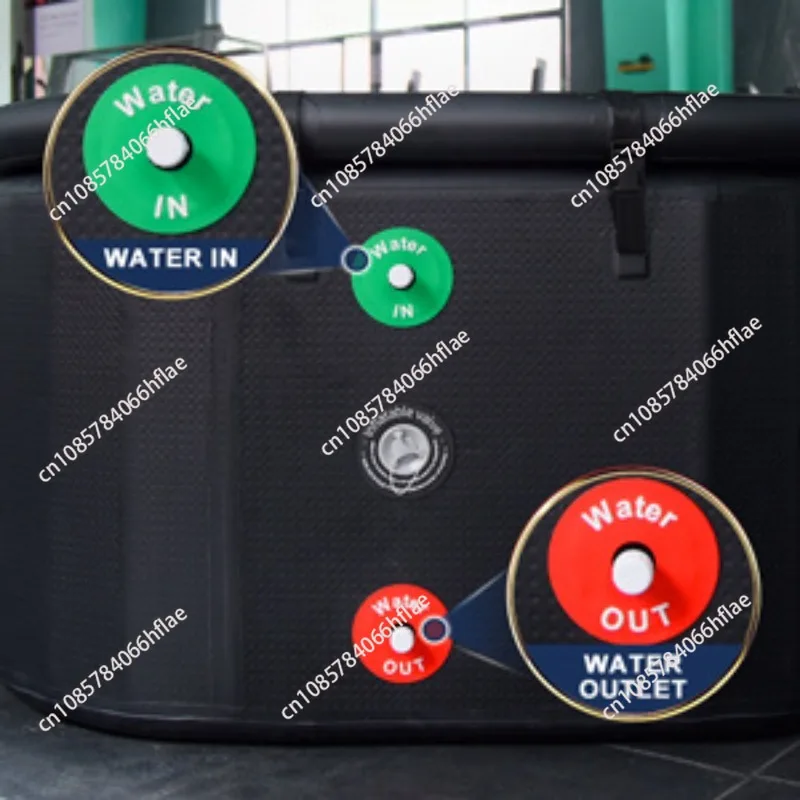 Inflatable Ice Bath Tub for Athlete Recovery Cold Water Therapy Bathtub