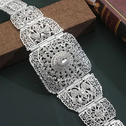 Cinturón de Metal marroquí para boda, cadena de cuerpo nupcial árabe, joyería de boda francesa, regalo para damas, cadena de cintura para vestido, envío gratis, nuevo