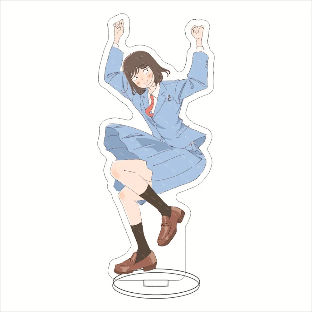 Anime Manga Skip and Loafer Cosplay Stand Model Plate Keychain Cute Shima Sousuke Iwamura Mitsumi Acrylic Desk Display Ornament