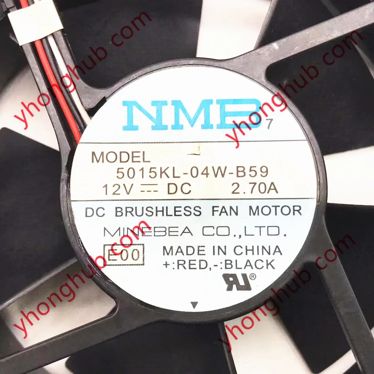 

NMB-MAT 5015KL-04W-B59 E00 DC 12 В 2,70 А 127x127x38 мм 3-проводной охлаждающий вентилятор для сервера