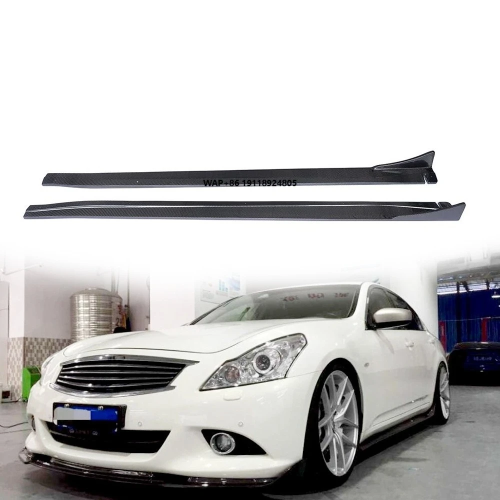 

G Series Carbon Fiber G37 Side Skirts for G37 4d Sedan 2009-2013