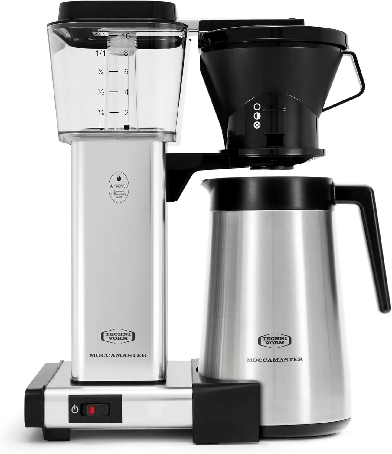 

Technivorm Moccamaster 79112 KBT Кофеварка, 40 унций, полированное серебро