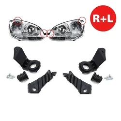 For Golf For Mk5 2003-2009 For V (1k1) 1.4 Headlamp Supports Headlight Bracket Tab Repair Kit Left Right Sides Head Light Stands