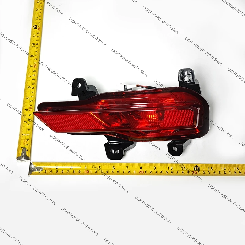 For Changan CS35 Plus 2018 2019 Rear Bumper Fog Light Rear Brake Stop Lamp Light Frame Trim Cover Hood