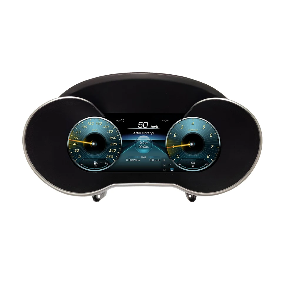 

Цифровой кластерный виртуальный кабин для измерения скорости GLC, ЖК-кластер, приборная панель, мультимедийный плеер, приборная панель