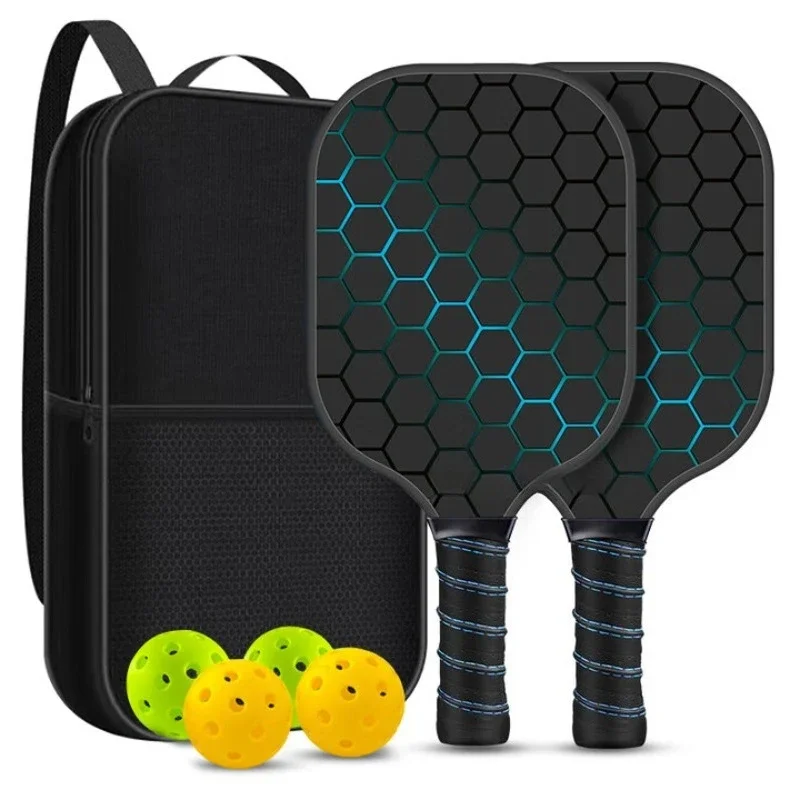 Racket glass fiber professional adult set full set of racket