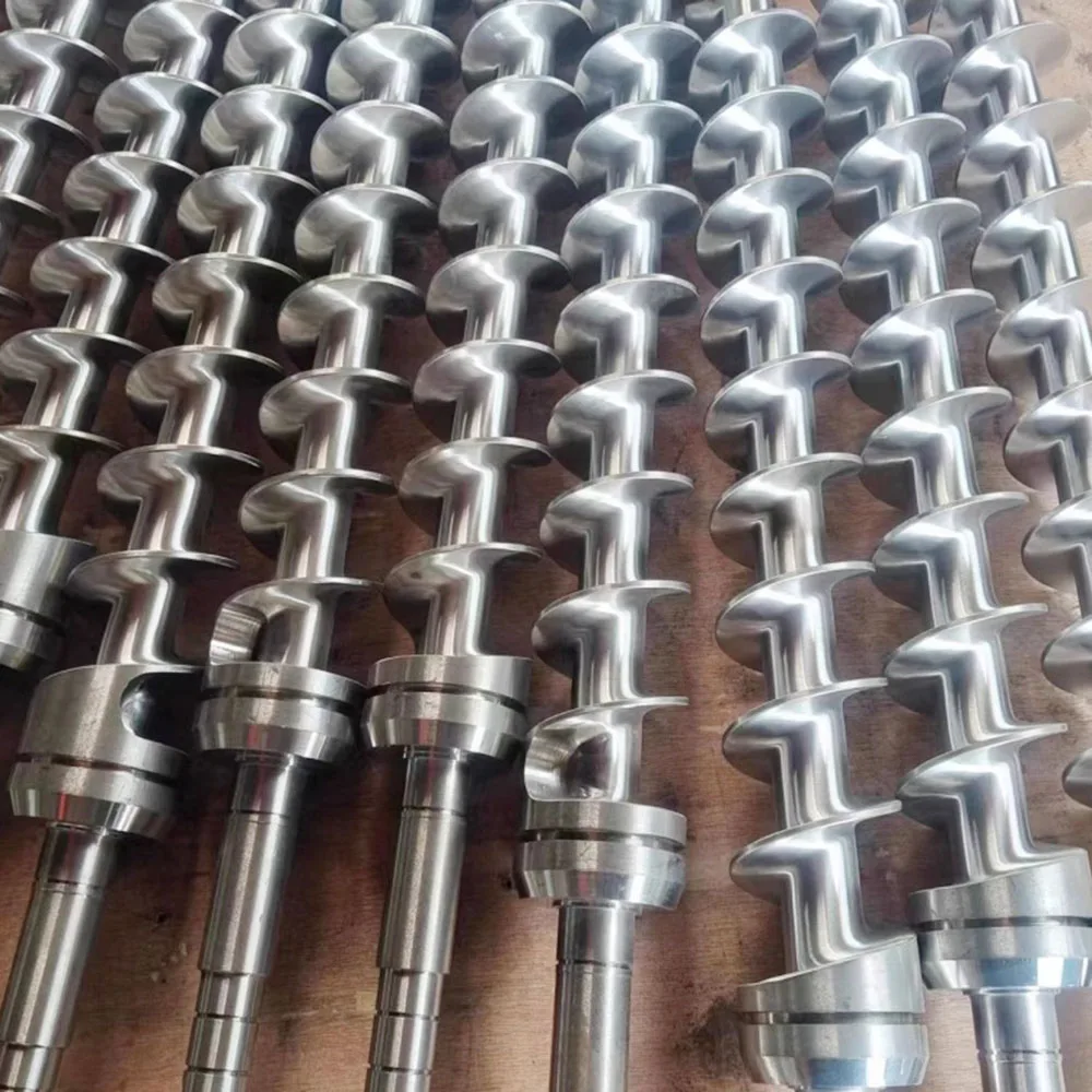 Custom Manufacturer-Direct Stainless Steel Welded Spiral Screw Conveyors — High-Strength Feeding Augers for Food & Chemical