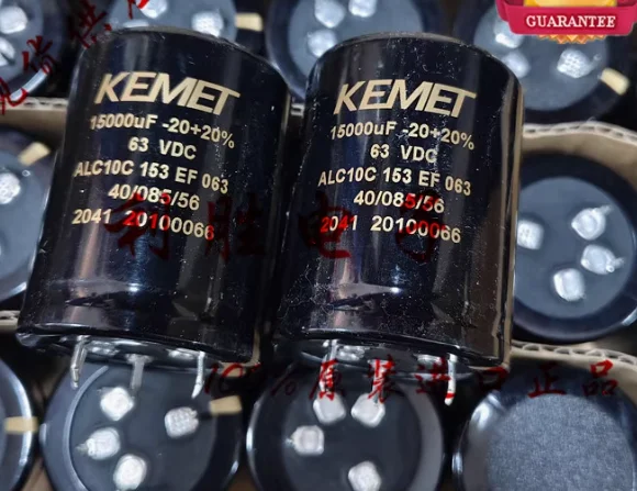 

4pcs/lot Original American KEMET ALC10C 63V 15000UF 40x52mm four pin aluminum electrolytic capacitor free shipping