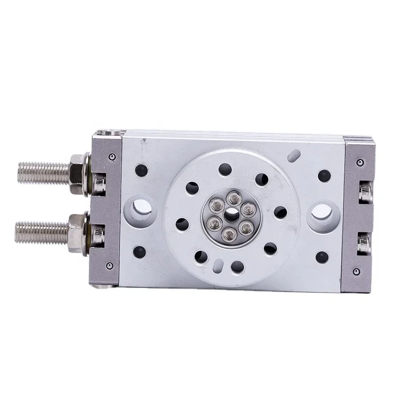 High Quality  0/190 Degrees Swing Solid Actuator SMC Pneumatic Hydraulic Pneumatic Rotary Swing MSQB Swing Pneumatic Cylinder