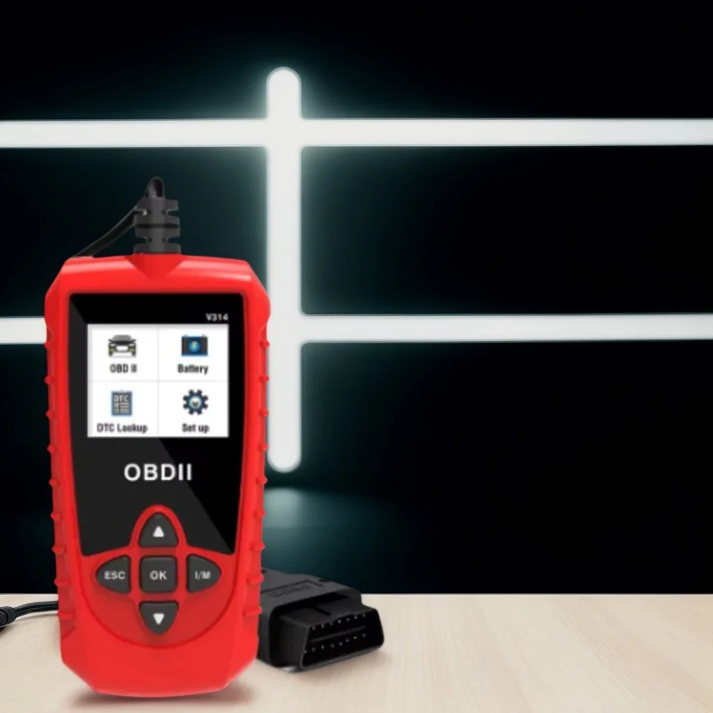 الماسح الضوئي للسيارات obd2 - قارئ الرمز التشخيصي لبروتوكول obdii #1
