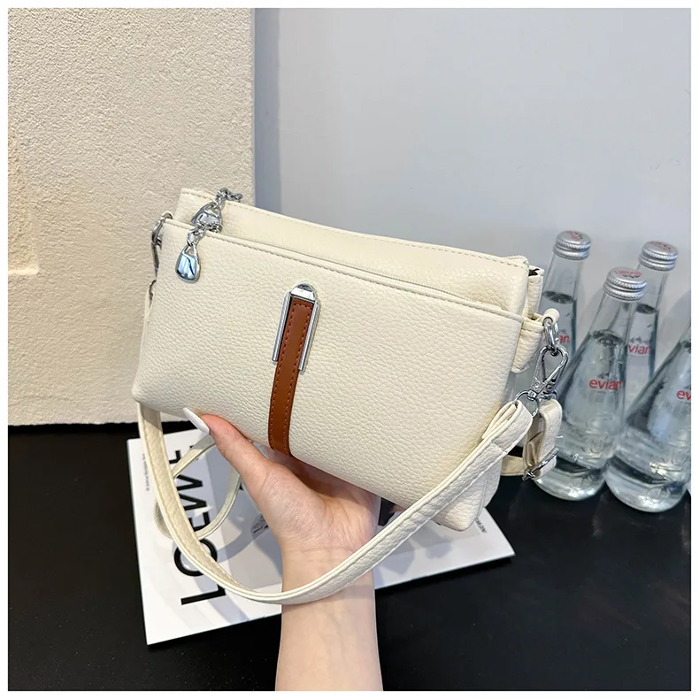 

Fashionable Stylish Soft Leather Bag - Women's Versatile Casual Crossbody, Genuine Leather Shoulder Bag