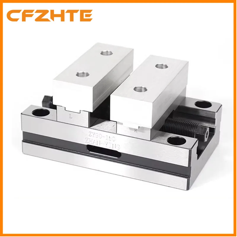 Self Centering CNC Vise, Precision Four Axis Turntable/five Axis Turntable Fixture, Concentric Flat Pliers 3/4/5 Inches