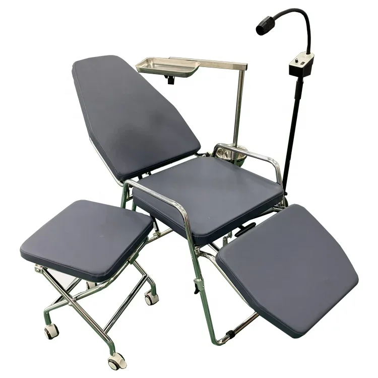 Silla Dental portátil con diseño de maleta, precio