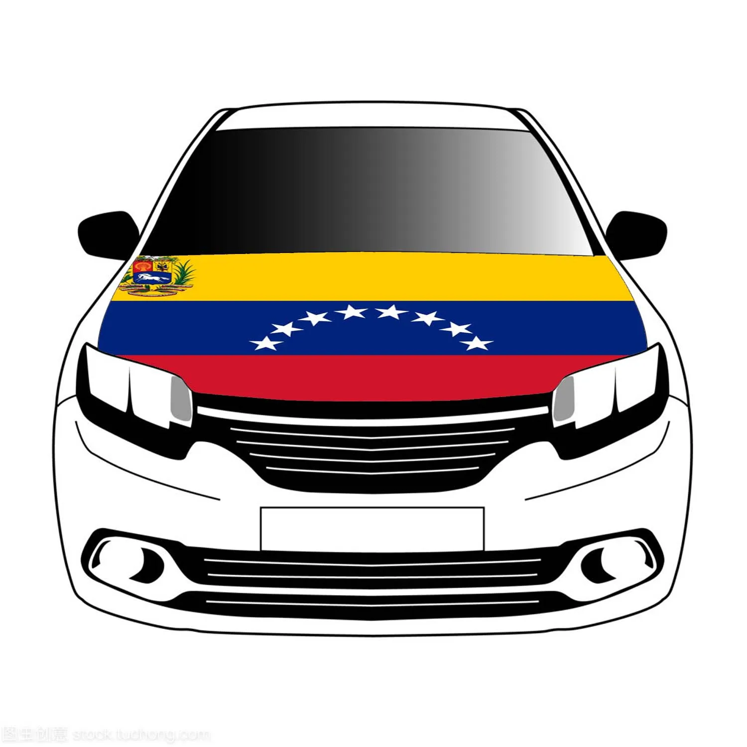 

Venezuela (state) flags car Hood cover flags 3.3x5ft/5x7ft 100%polyester,car bonnet banner