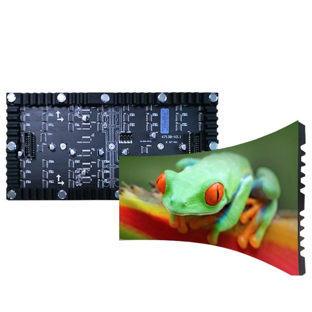 Indoor Outdoor Flexible Panels LED Digital Screen Waterproof Rental LED Display Video Wall for Creative Advertising Poster. - view 5