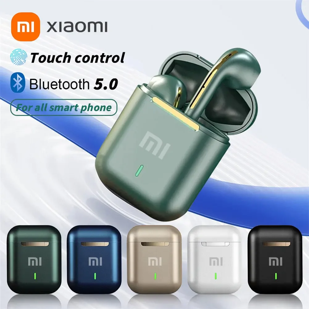 XIAOMI J18 True Wireless Earphones Noise Cancelling Headphones HiFI Stereo Gaming with Microphone TWS In-Ear Earbuds Waterproof