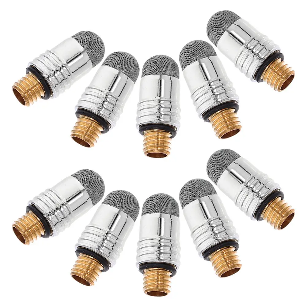 Replacement Stylus Tips 10 Pack Conductive Fiber M5 Threaded Nibs for Tablets Smartphones Touchscreens