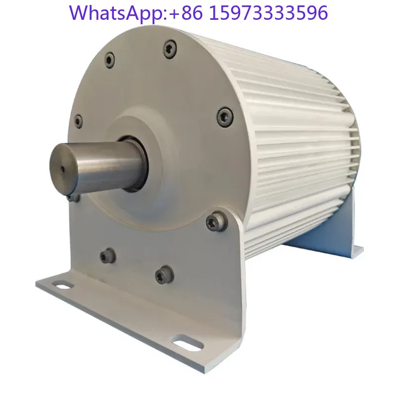 5KW household permanent magnet generator, 220V wind turbine main unit, low-speed, high-efficiency three-phase AC motor