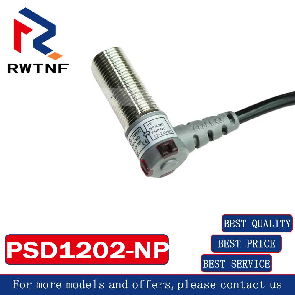 Brand New Genuine PSD1202-NP RIKO 90-degree right angle proximity switch sensor M12 shielded,100% original warehouse stock