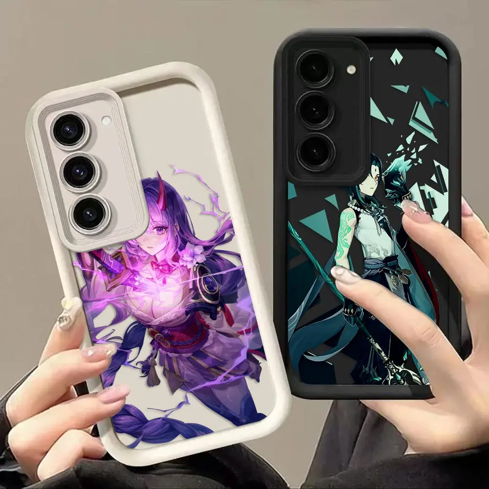 Game Genshin Impact Xiao Cover Phone Case For Samsung A07 A24 A34 A50 A03S A04E A05 A05S A06 A12 M16 M34 M36 M54 NOTE 20 Case