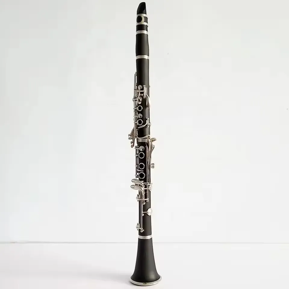 

High Quality 17 Key Bb Bakelite Clarinet Composite Hard Rubber Wood Clarinet