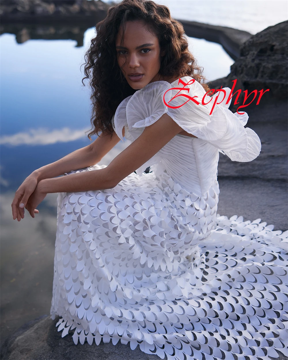 Suknia Ślubna z Białej Organzy na Zamówienie, Wysoka Jakość, Wyjątkowa Bez Ramiączek, Bez Rękawów, Vestido De Novia, Tren Kapliczny, Suknie Ślubne