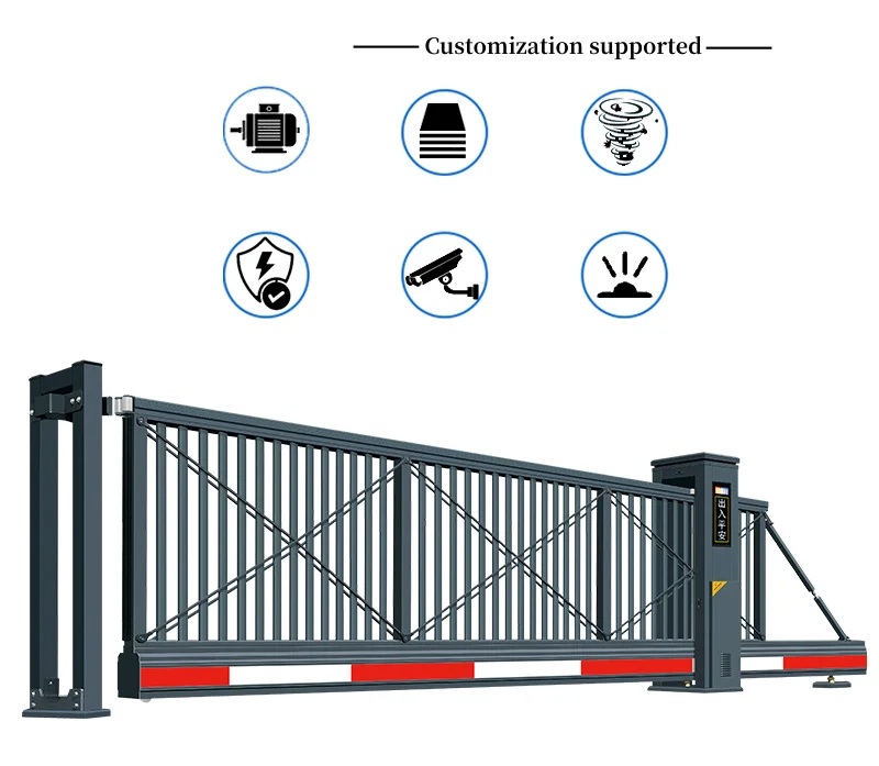 Customization Electric Door With Built-in Sensor Remote Control System Aluminum Alloy Electric Folding Sliding Door