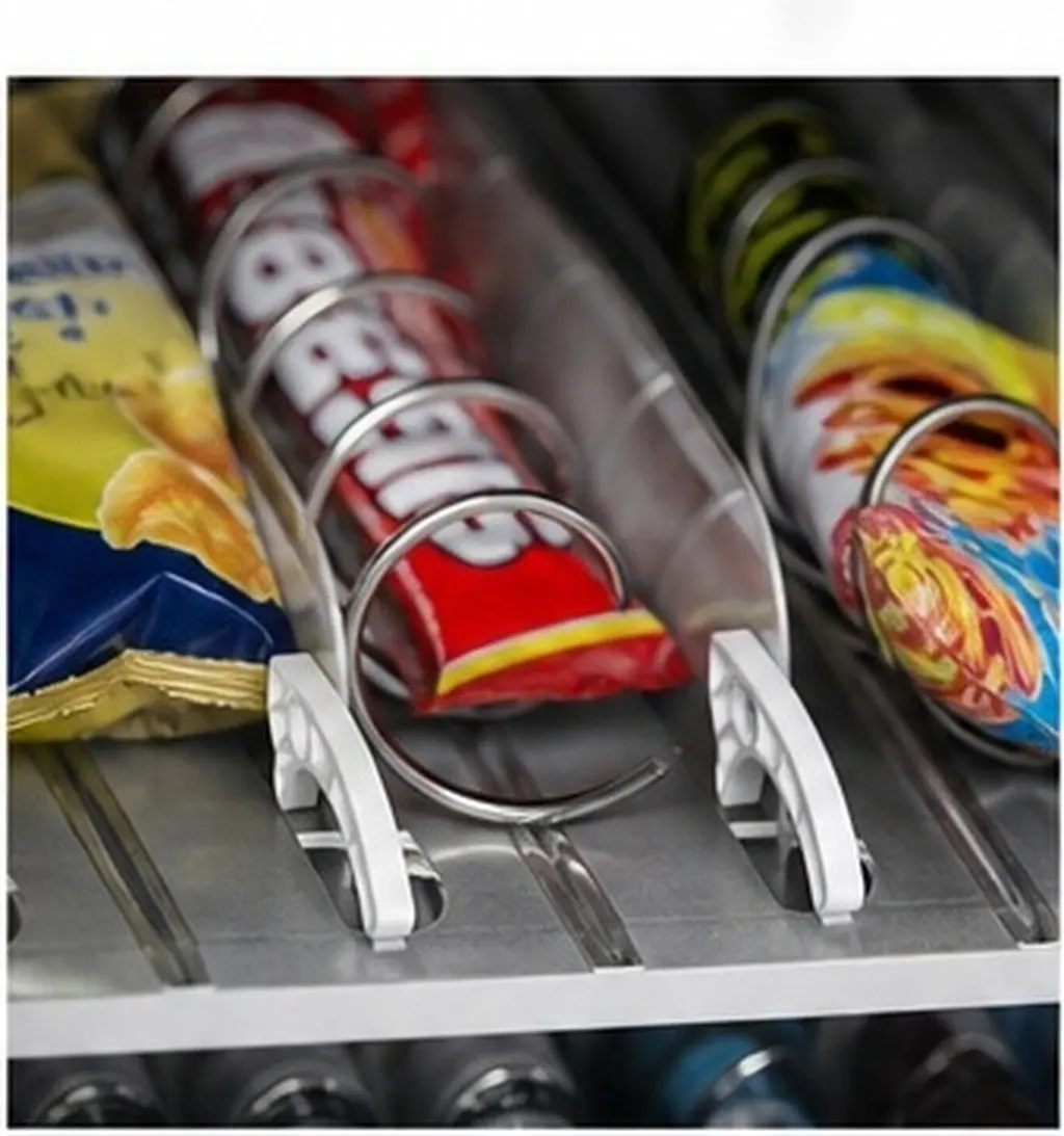 20pcs Plastic Vending Machine Chute Blocks & Shelf Dividers for Snack/Drink Alignment – Prevent Jamming