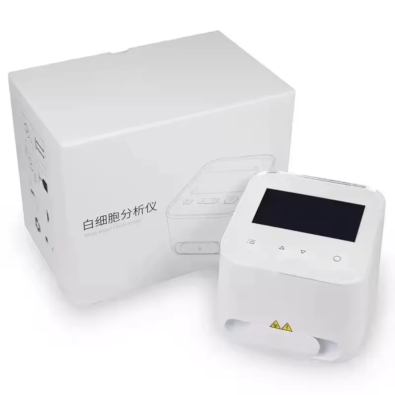 WBC-5 4.3 Inch Lcd Screen Clinical White Blood Cell Analyzer Medical Portable Lab Quality Accuracy WBC Analyzer