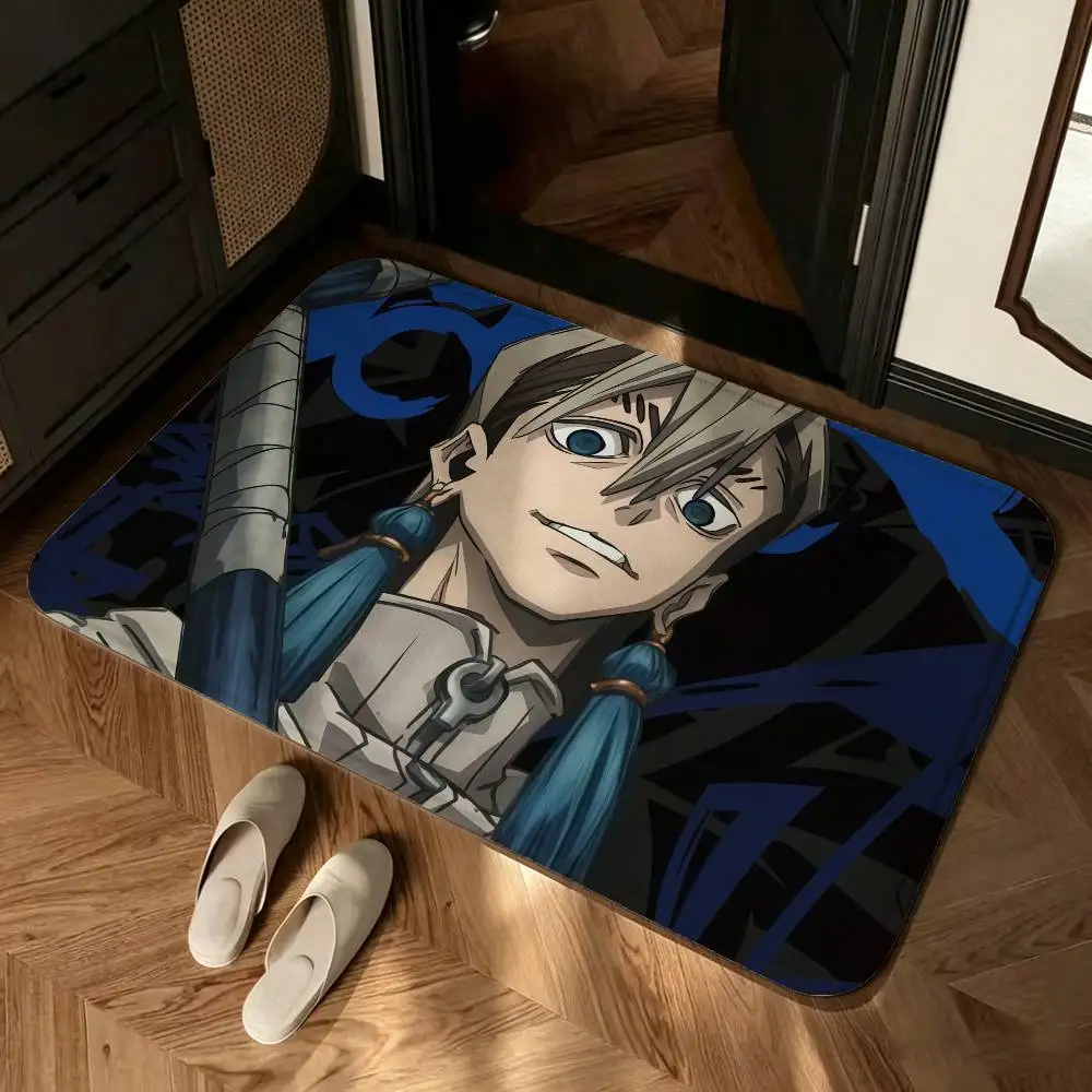 Anime G-Gachiakuta Zanka Nijiku Shower Room Absorbent Small Floor Mat Soft Comfortable Decorative Foot Mat