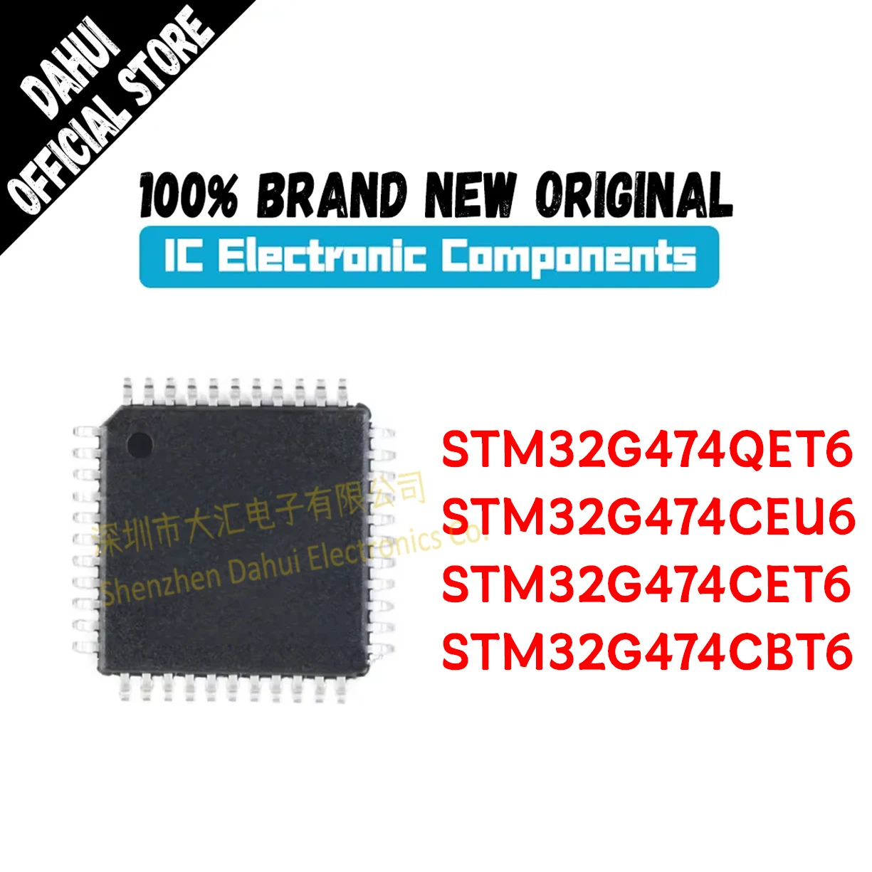 STM32G474CET6 STM32G474CBT6 STM32G474QET6 STM32G474CEU6 Original Genuine