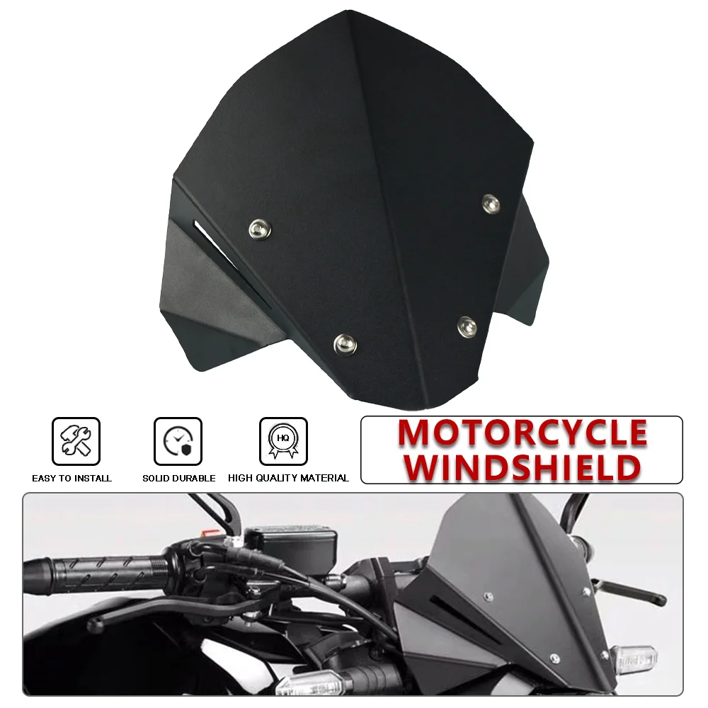 Windshield Screen Visor Windscreen Fairing Wind Deflector For HONDA CB650R CB650 CB 650 R 650R Neo Sports Cafe 2019 - 2023 2024