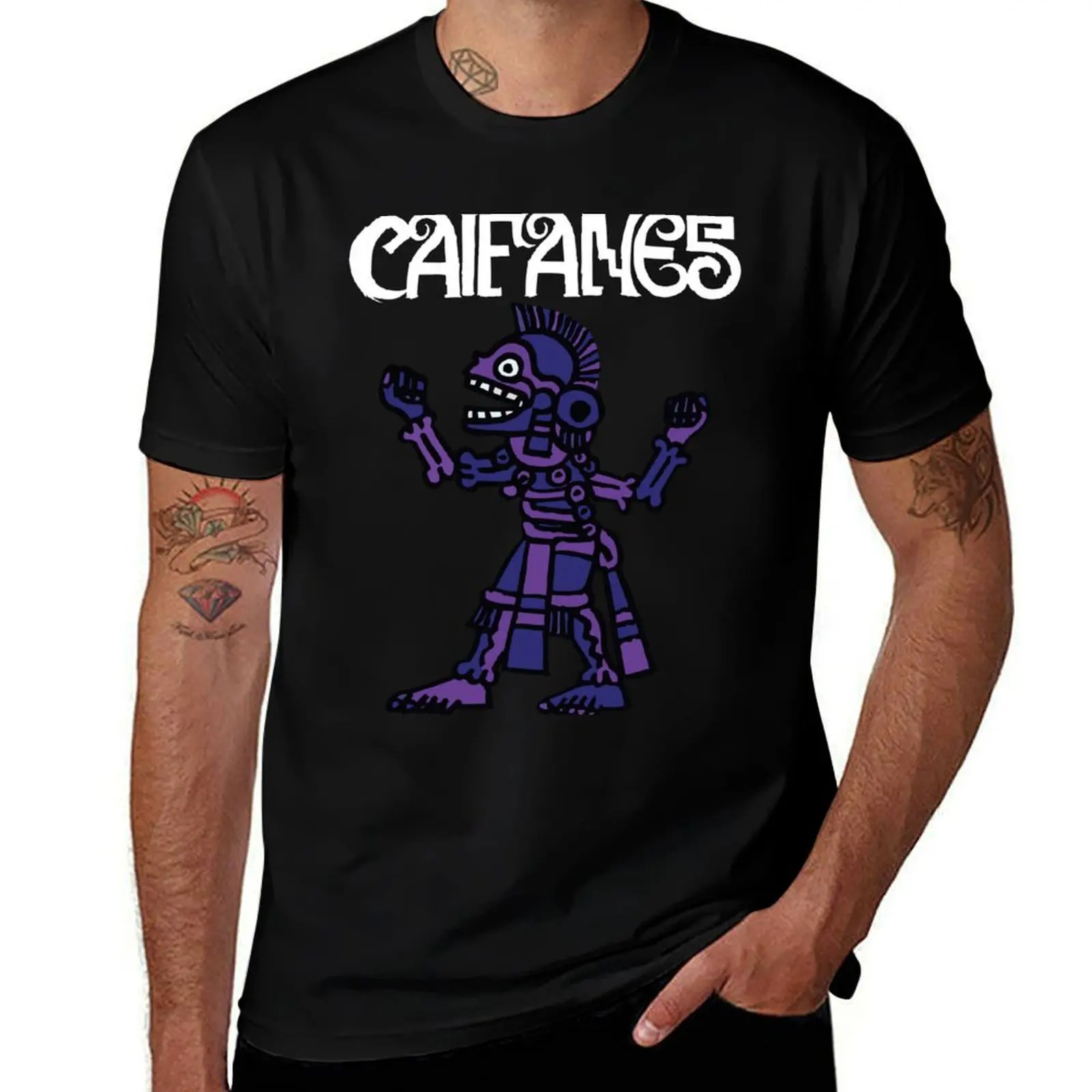 

Caifanes 2024 T-Shirt sublime oversized t shirt basketball graphic tees oversized Men's t-shirt