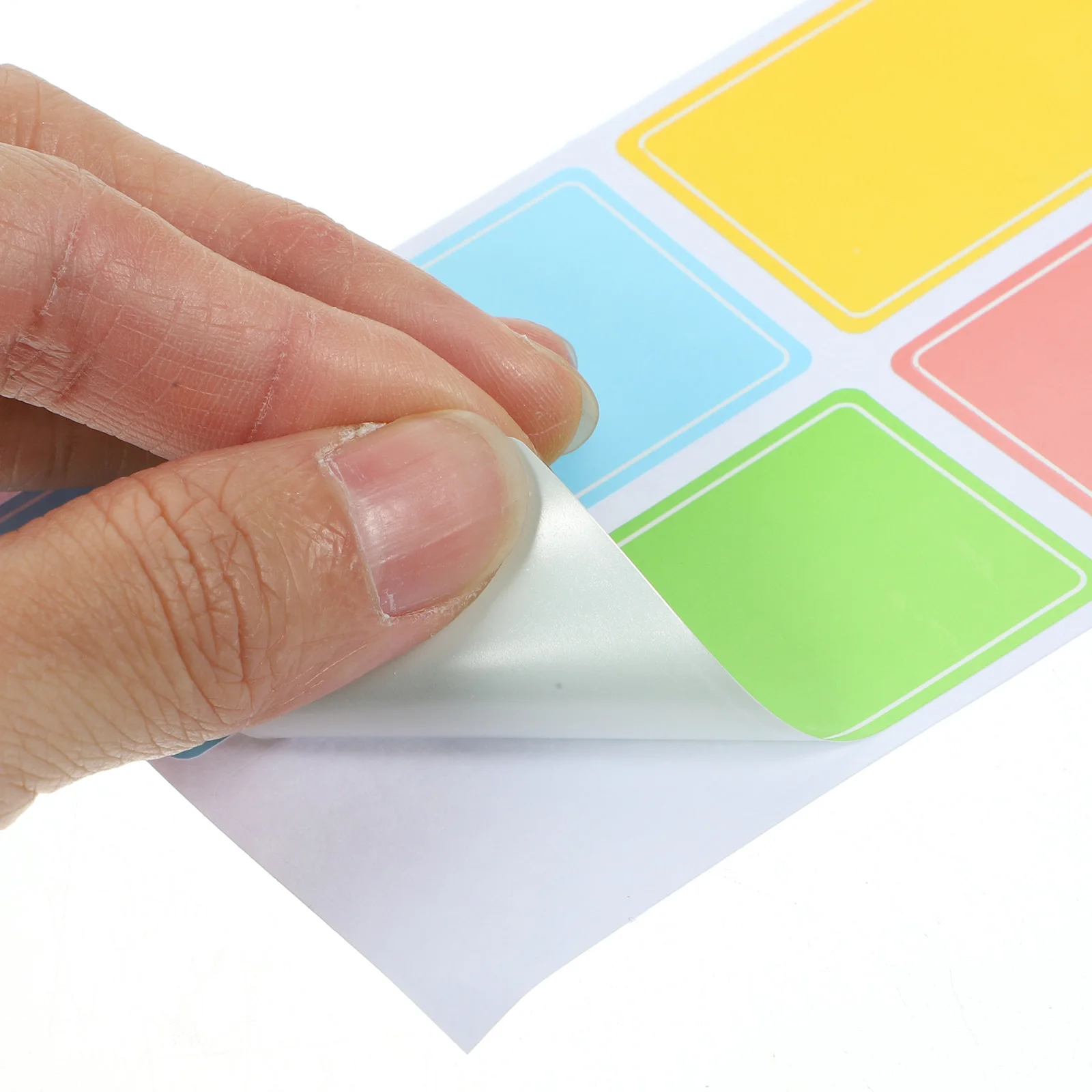 

120pcs Color Label Stickers Round Small Waterproof Blackboard Tags for Printer Home Organization Gift Multi Purpose for Kids