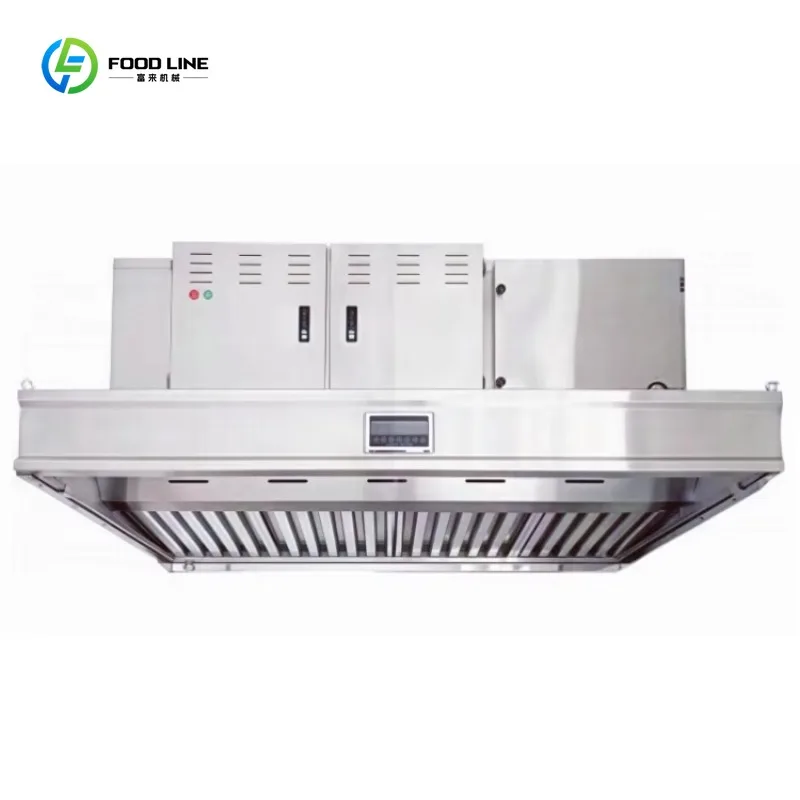 Commercial Large-scale High-power High-efficiency Restaurant Kitchen Oil Fume Purification Integrated Exhaust Machine customized