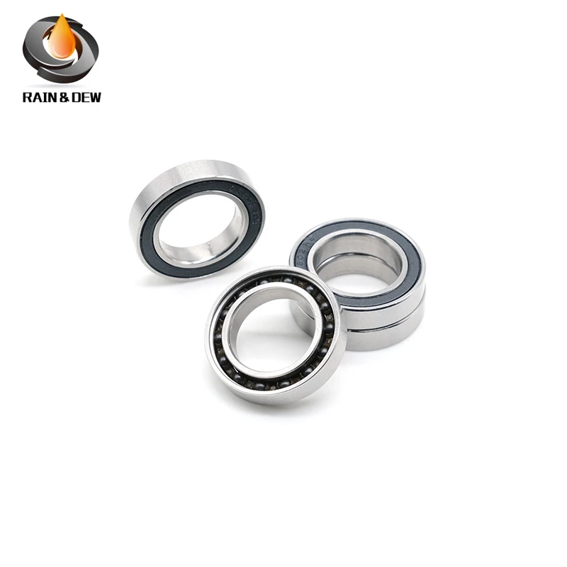 1PCS 6802RS Hybrid Ceramic Bearing 15*24*5 mm ABEC-7  Bicycle Bottom Brackets & Spares 6802 RS Si3N4 Ball Bearings 6802-2RS