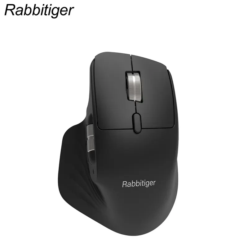 2026 NEW Multi-mode Rechargeable Wireless Mouse Ergonomic Lightweight Support Up to Multiple Devices Bluetooth Mouse RGB Office