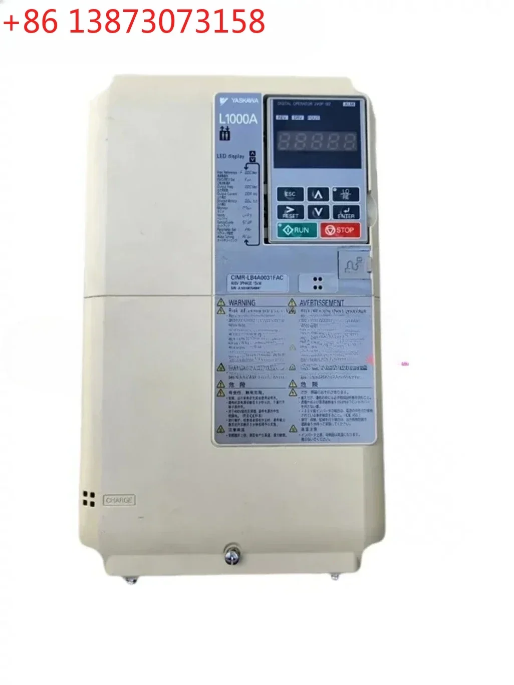 frequency converter L1000A series CIMR-LB4A0024/31/38/44