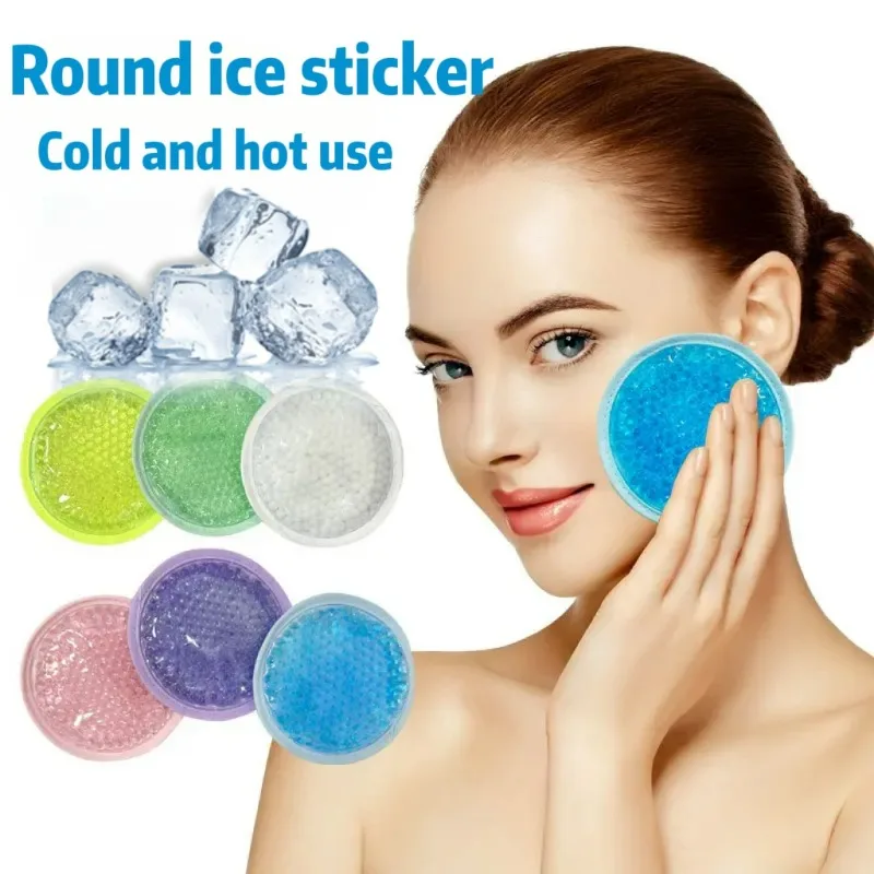 

1 шт., гелевый пакет со льдом, горячий и холодный компресс для лица, рук, ног, многоразовый герметичный, после тренировки, красота, первая помощь для мужчин и женщин