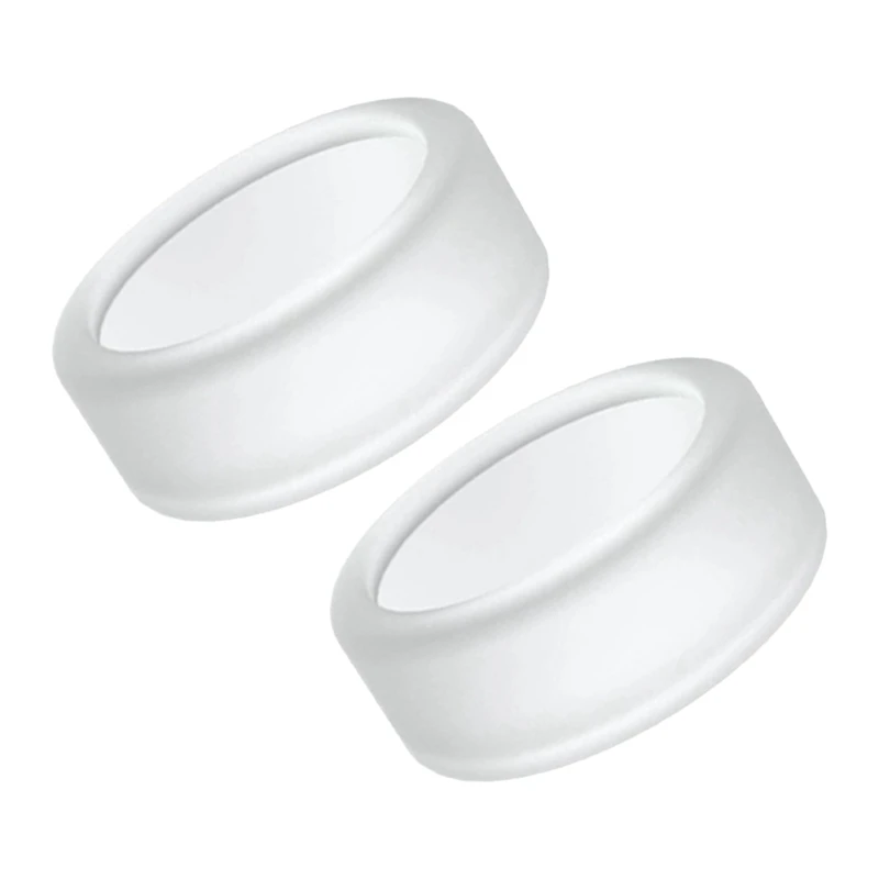 6Pcs Silicone Ring Cover For Oura Ring Gen 3 Anti-Scratch Silicone Cover For Men And Women(White)