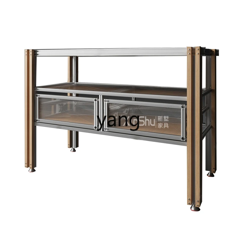 

CX Modern Simple Kitchen Locker Living Room Wall Storage Cabinet Shelf