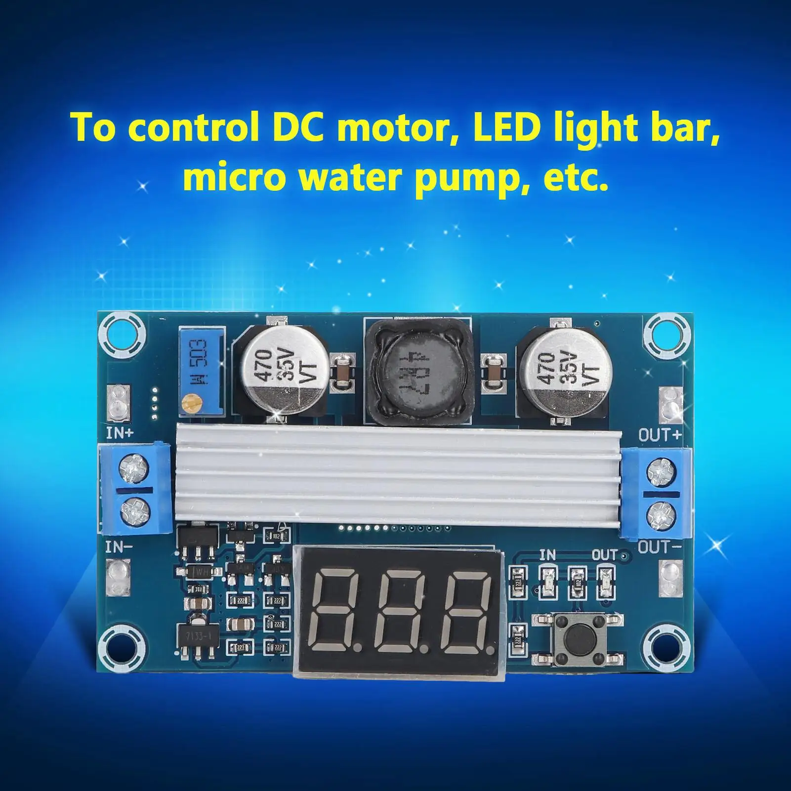 High Efficiency LTC1871 Boost Power Module DC Step Up Converter 3-35V  3.5-35V for led Light Bars - Easy Connect