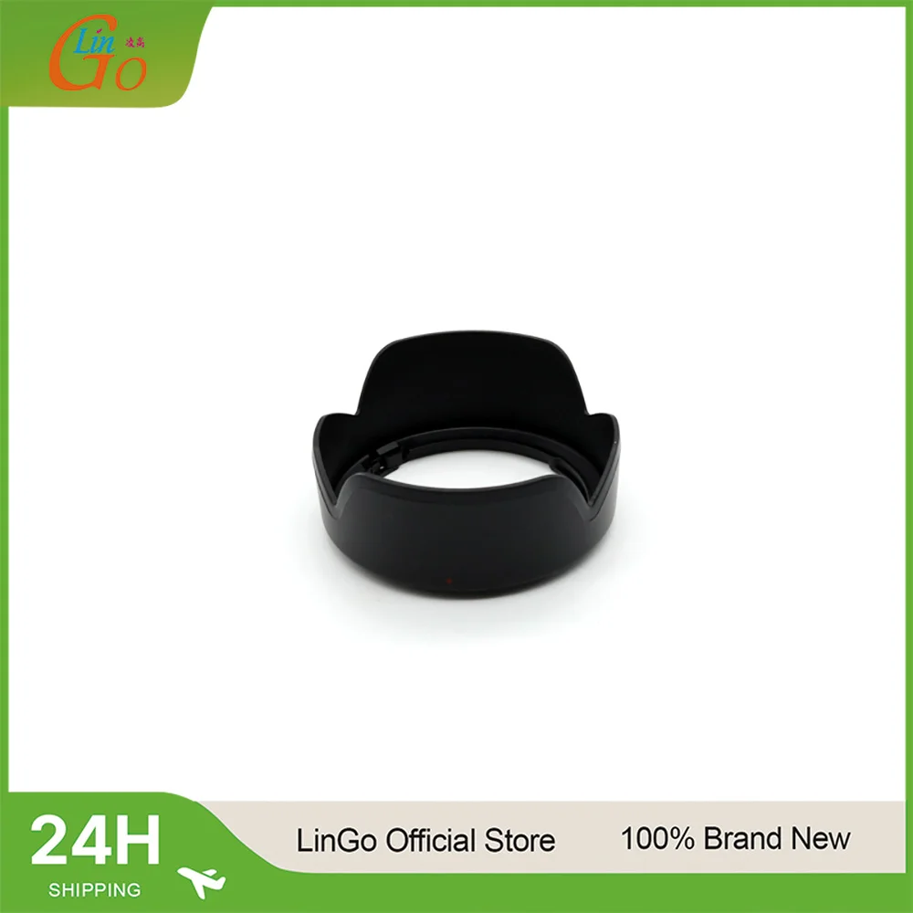 LinGo Bayonet Lens Hood Shade Replace EW-53 For Canon EF-M 15-45mm f/3.5-6.3 NP4482 Lens Cover Replacement
