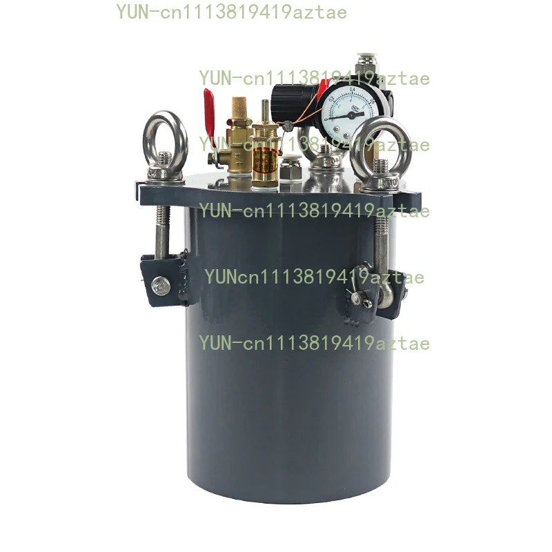 5L stainless steel carbon steel pressure tank, distributor tank, dispensing bucket, with safety valve, regulating valve