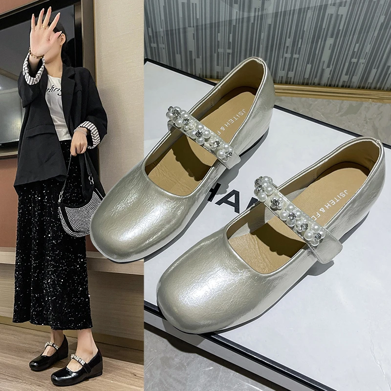 women's-luxury-ballet-flats-new-spring-and-autumn-soft-bottom-water-diamond-mary-jane-shoes-classic-bling-designer-casual-shoes