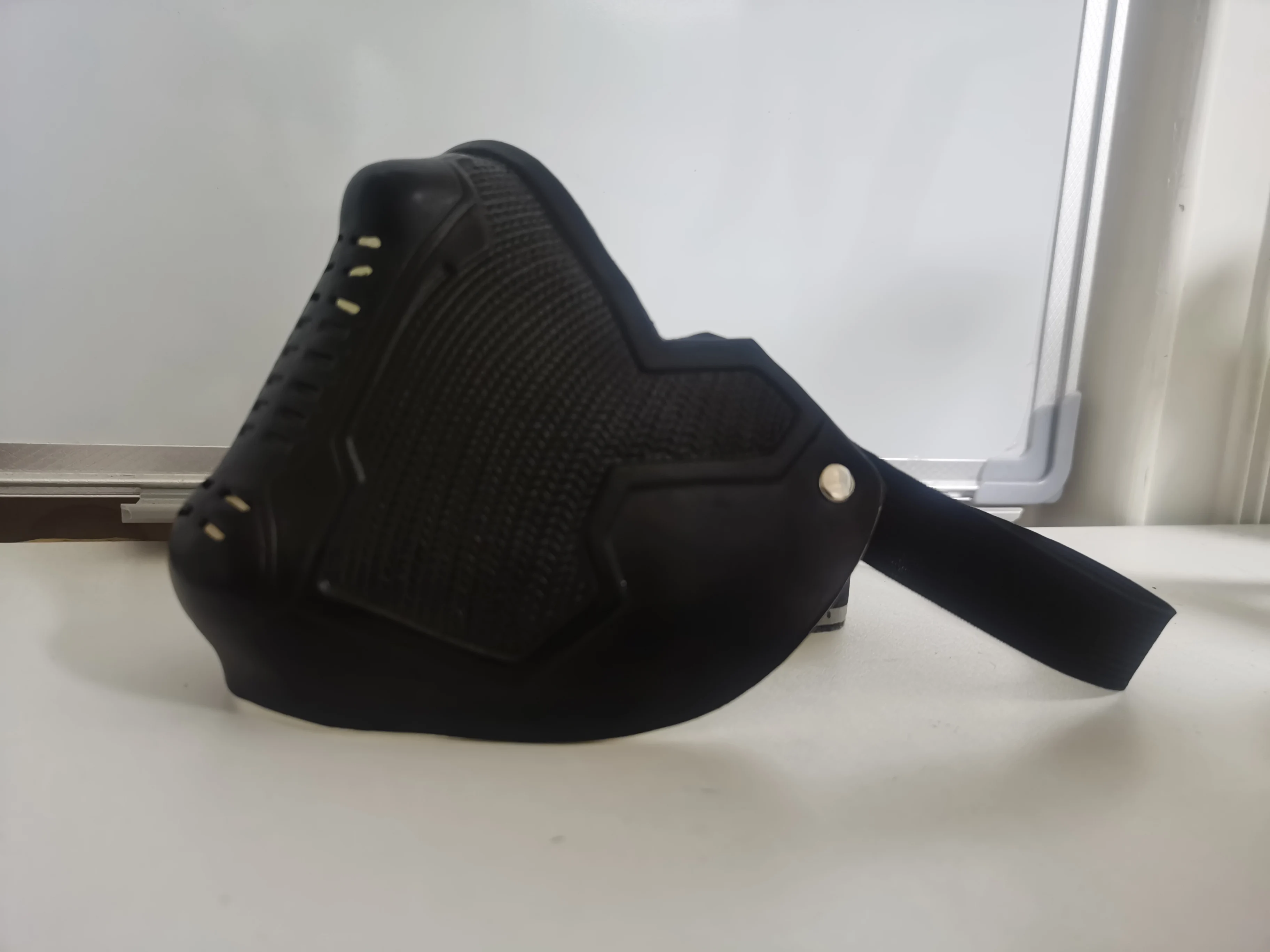 Superheld Cosplay Winter Soldat Maske James Buchanan Bucky Barnes Cosplay Latex Maske Halloween Weihnachten Requisiten Halb gesichts maske